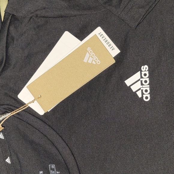 Lot of 2 Men's Adidas Primegreen Aeroready Tees - Picture 3 of 15